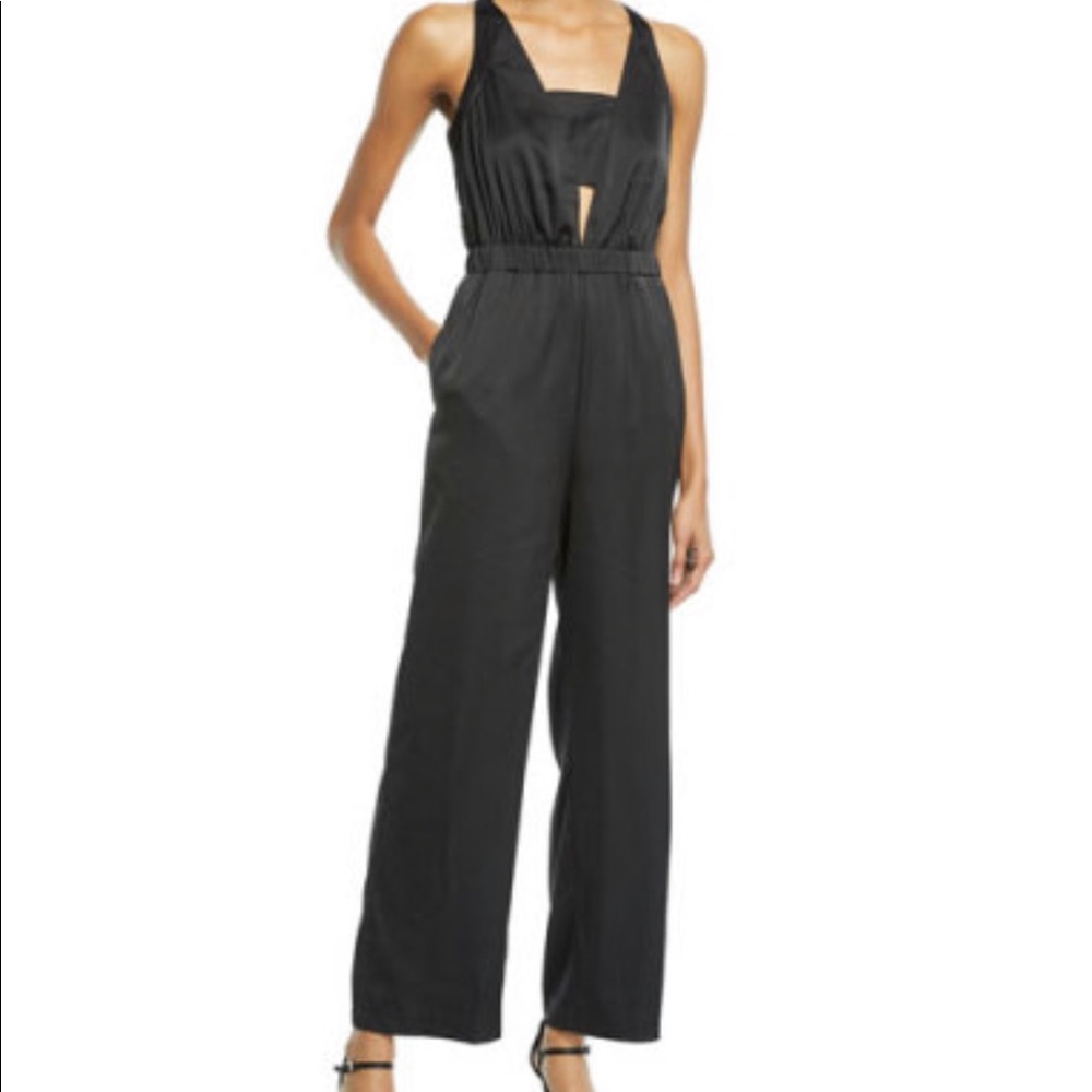 Satin jumpsuit